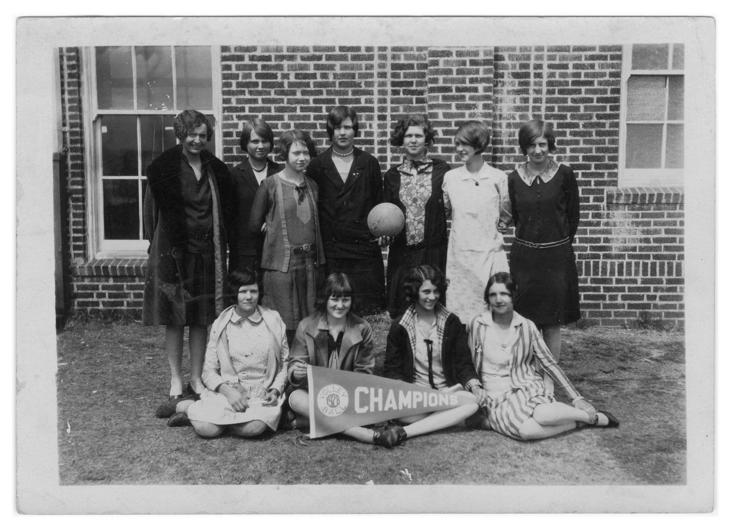 1927-1928 Arlington High School Volleyball Team